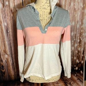 Color block sweatshirt